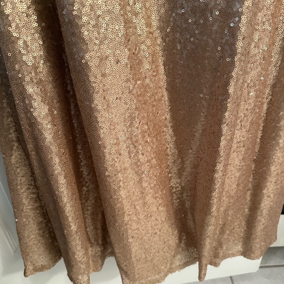 GOLD SEQUIN BARI JAY GOWN - Picture 12 of 16